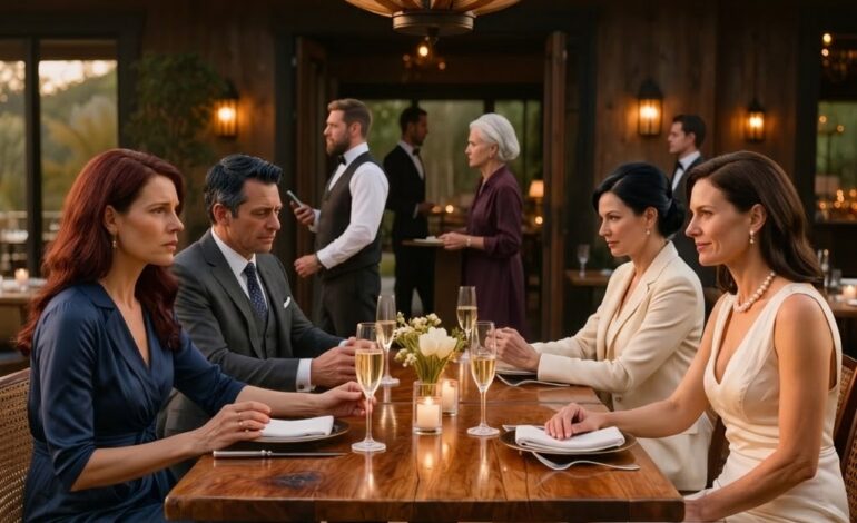 Mia sorella ha alzato un bicchiere all’uomo che, a suo dire, avrebbe…