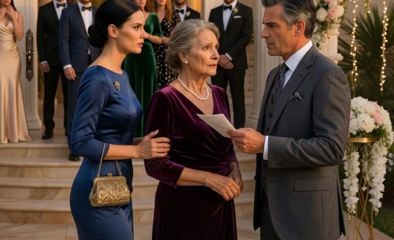 “Il tuo nome non è sulla lista”, ha detto mio figlio al…