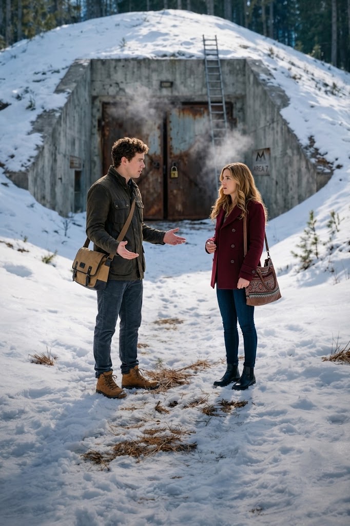 En dreng og en pige lejede en lille bunker i en afsidesliggende skov til midlertidig bolig. Men da de gik ind og så, hvad der var indeni, frøs de begge fast.