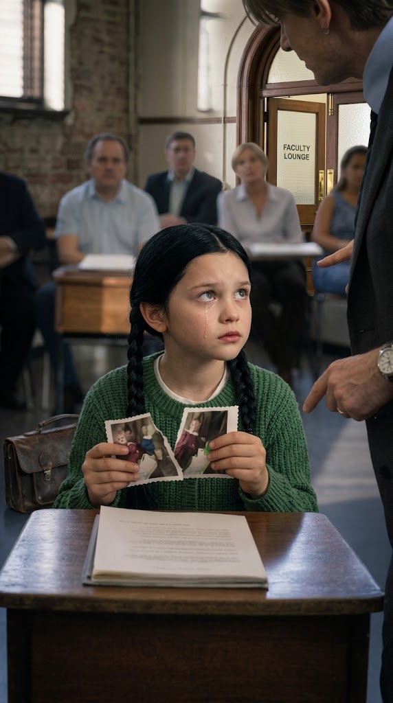 Il preside costrinse la bambina a chiedere scusa per una “storia inventata”… ma ciò che accadde dopo sconvolse tutti 😲😱