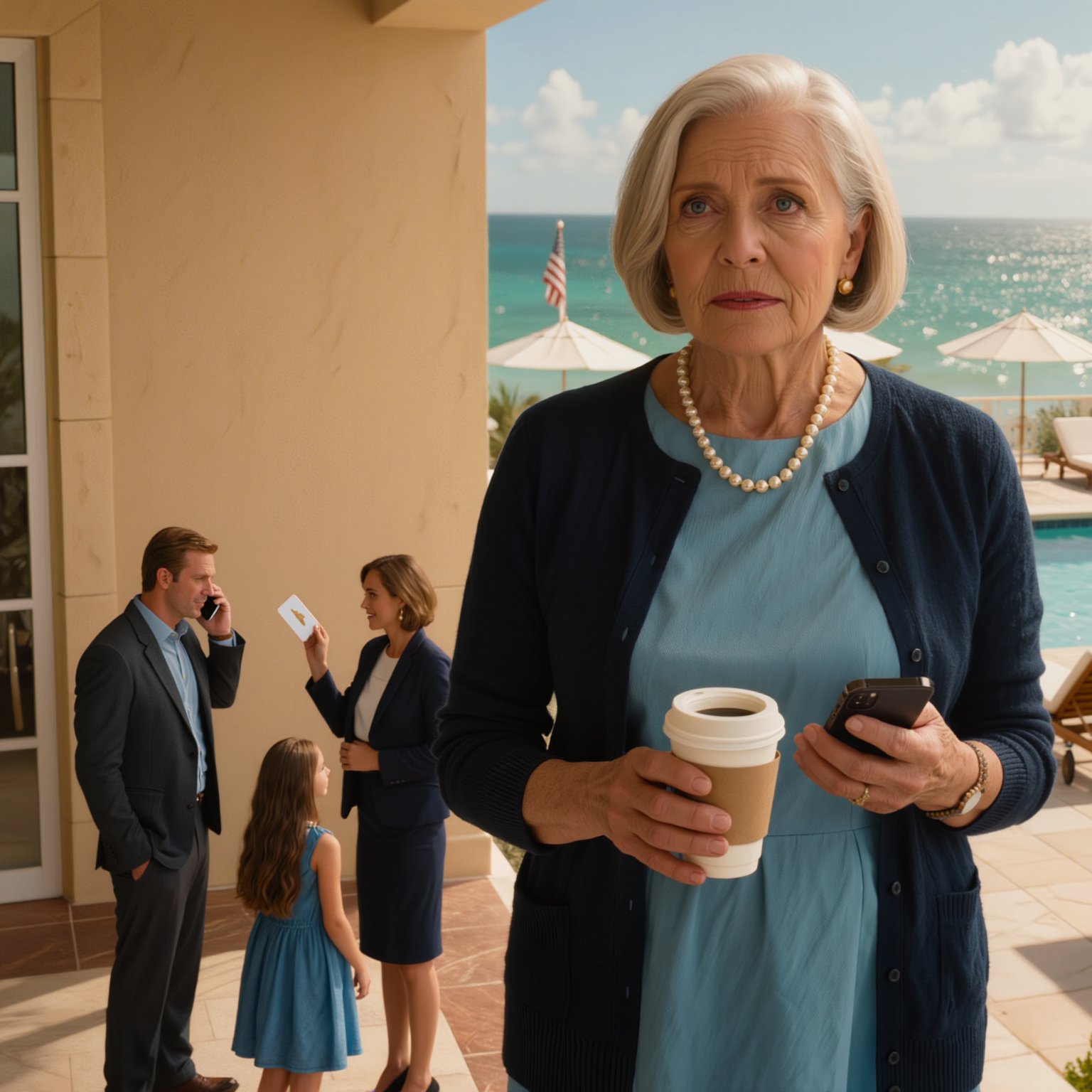 Tutta la mia famiglia mi ha invitato a trascorrere una settimana in una località balneare come se si fossero finalmente ricordati che facevo parte della famiglia, poi, appena arrivati, mi hanno lasciato solo nella hall dell’hotel con una pila di chiavi in ​​mano, e esattamente alle 10:00, quando mio figlio ha chiamato in preda al panico perché nessuno riusciva a rientrare nelle proprie stanze, la sua voce ha tradito che qualcosa era sfuggito al loro controllo