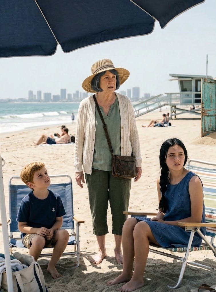 In spiaggia con i miei figli, ho ricevuto un messaggio: “Vai via in silenzio. Non dirlo ai tuoi figli…”