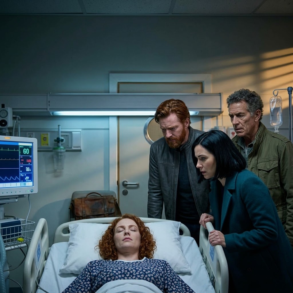 Jeg vågnede op på intensivafdelingen efter en bilulykke. Min mand og mine forældre sad ved sengen og talte stille sammen. “Alt går efter planen,” sagde min mand.