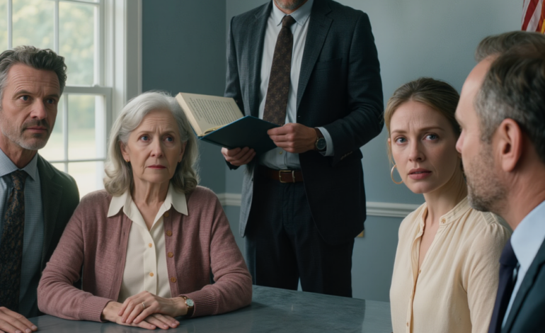 My son said, “You’re moving to a nursing home, and I’m selling this house.” I said nothing. Until the next morning, the buyers brought the money, the notary opened a folder, looked up at the whole table, and turned their perfect closing into a silence my son had never imagined he would have to face.