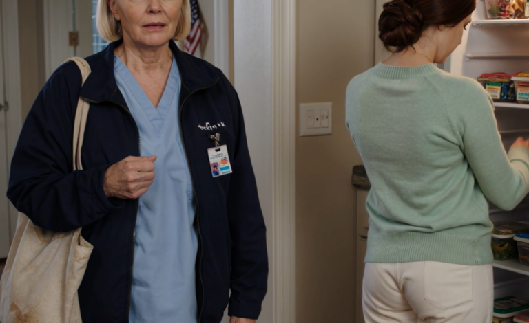 Jeg kom hjem efter en 26-timers vagt som sygeplejerske og fandt et andet køleskab i mit køkken. Min svigerdatter sagde: “Det køleskab er mit, køb din egen mad.” Så mærkede hun alt, hvad jeg købte, og hun glemte tilsyneladende, at de boede i mit hus i Queens uden at betale en dollar i husleje. Så jeg forberedte en overraskelse, der fik hele familien til at vågne op i tårer …