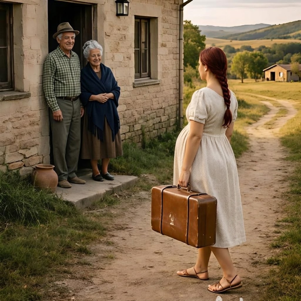 Una giovane donna incinta bussò alla porta di una casa sconosciuta nel cuore della notte — e non poteva nemmeno immaginare che oltre quella soglia l’aspettava una verità capace di distruggere tutto ciò in cui aveva creduto…