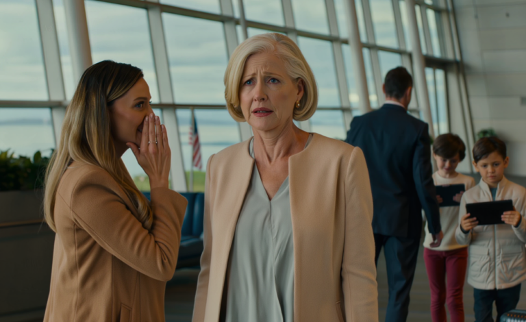 Lì, all’aeroporto di Sea-Tac, mia figlia abbassò la voce e disse: “Tu viaggi in classe economica, mentre la mia famiglia viaggia in business class. Non voglio che tu ti sieda con noi”. Rimasi immobile, con una mano stretta alla mia piccola valigia, a guardarla voltarsi e tornare verso il marito, i loro bagagli costosi e i due bambini con gli occhi incollati ai tablet, come se io non fossi altro che un fastidio da sbarazzarsi prima dell’imbarco. Feci solo un piccolo cenno con la testa. Non aveva idea che fossi stata io a pagare tutti i biglietti. E da qualche parte, nel bel mezzo di quel volo, feci una telefonata silenziosa… Il suo volto mi tornò alla mente: i capelli perfettamente acconciati, il cappotto costoso e il sorriso che si spense nell’istante in cui mi vide…