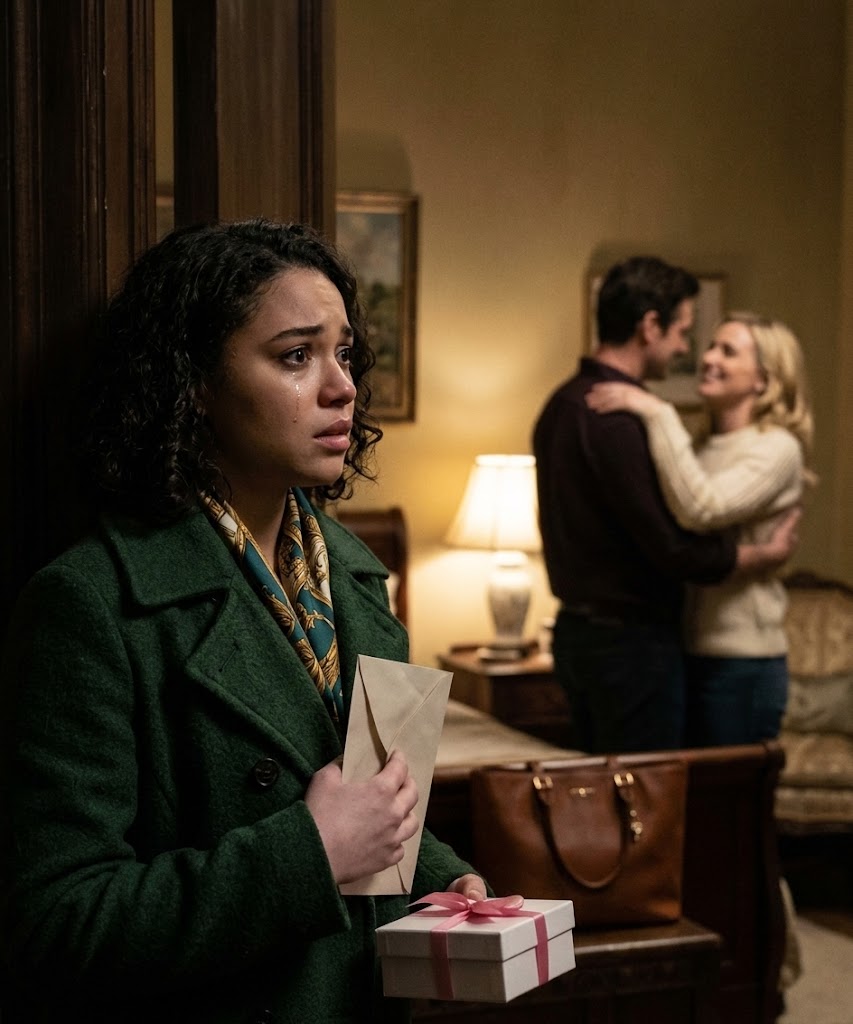 La porta era socchiusa. Natasha aveva già alzato la mano per bussare — e si bloccò.