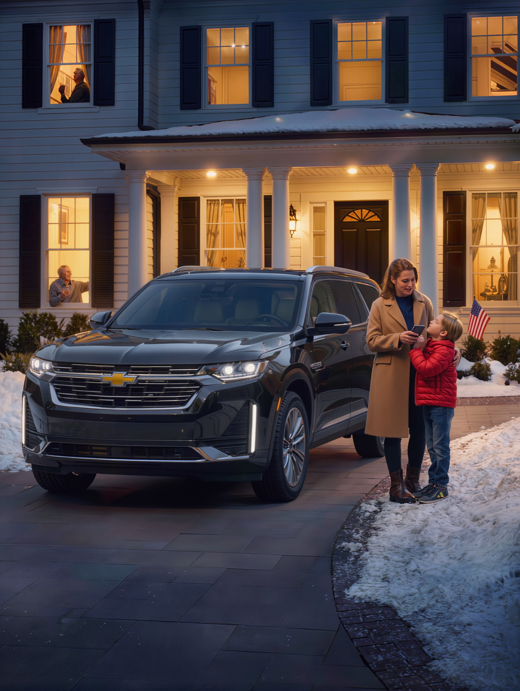 Alla cena per il compleanno di mio padre, mio ​​marito ha chiamato dalla sua linea sicura e ha detto: “Prendi nostro figlio e vattene subito”, poi ha riattaccato mentre tutti continuavano a ridere davanti alla torta. Dieci minuti dopo, il cielo dietro la nostra strada è diventato arancione e il biglietto nel vano portaoggetti diceva: “Non fidarti di nessuno, nemmeno di tuo padre”.