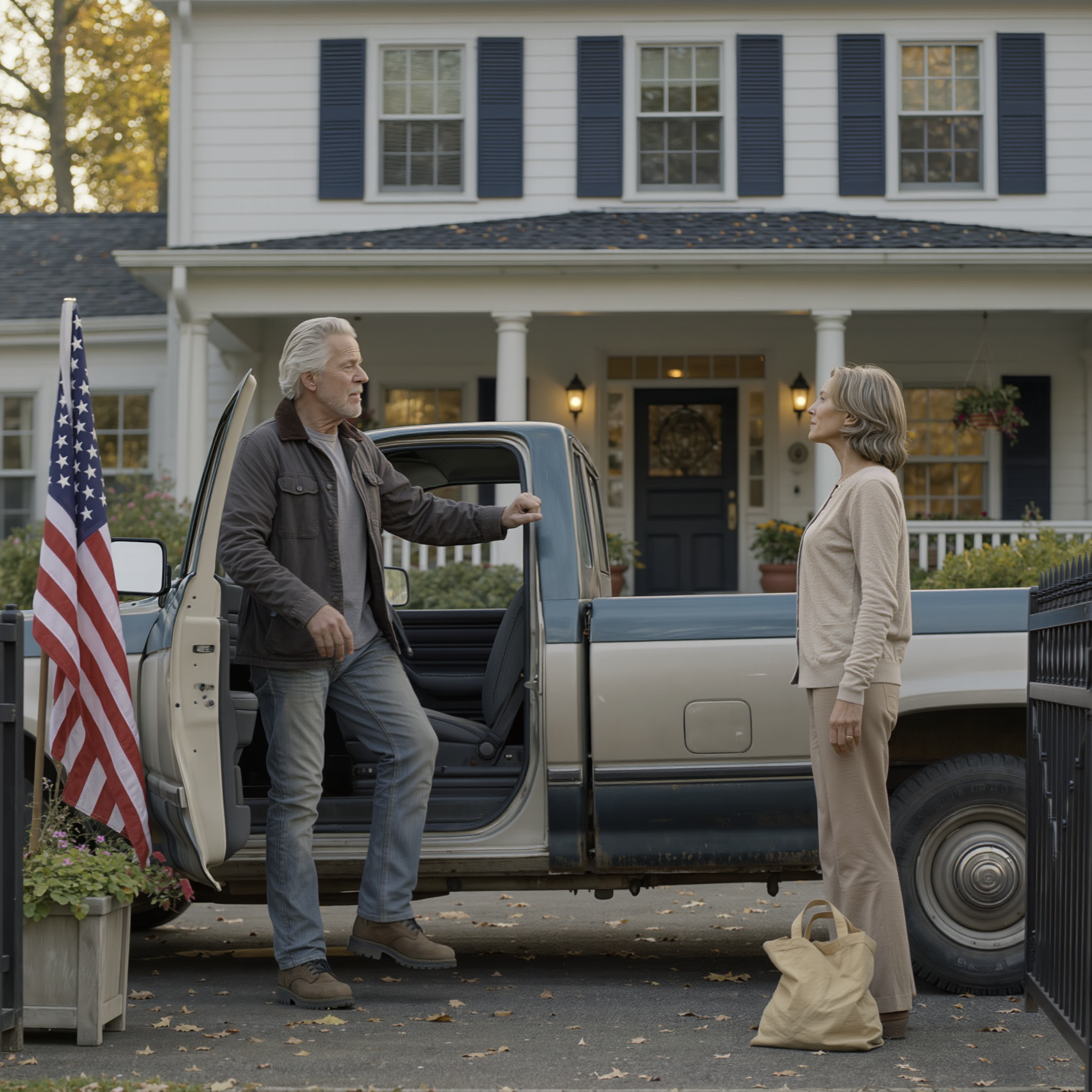 Sono tornato a casa dopo 40 anni di lavoro e ho trovato mia moglie in piedi davanti al cancello con una sola busta della spesa, perché nostro figlio le aveva mostrato dei documenti e le aveva detto di andarsene. La mattina seguente, a colazione, il telefono ha squillato due volte e, quando ho risposto, la sua voce non era per niente come il giorno prima.