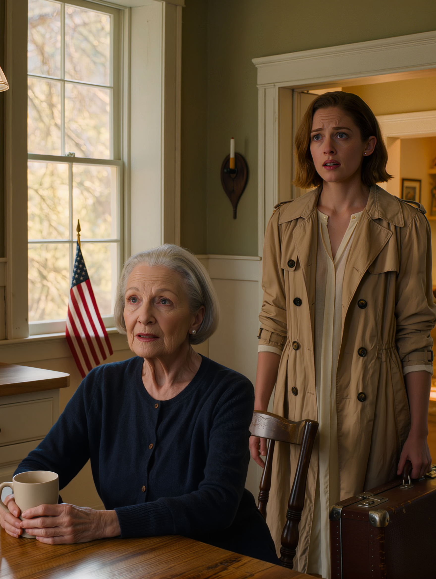 Mia figlia mi ha chiamato e mi ha detto: “Partiamo per l’Europa domani. La tua casa al mare è stata venduta”. Poi ha riattaccato prima che potessi rispondere. Sono tornata a casa, mi sono preparata il tè, ho fatto una telefonata silenziosa e ho aspettato. Tre settimane dopo, al suo ritorno ha trovato 30 chiamate perse e un avviso attaccato alla porta del suo appartamento.