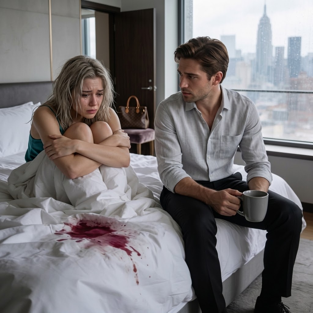 Nove volte in una sola notte… Poi il miliardario vide il sangue sulle lenzuola e si rese conto di aver commesso l’errore più grande della sua vita.