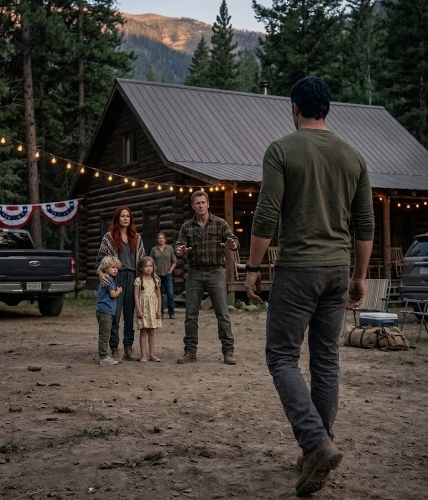 Mine forældre sneg sig ind i min hytte med 20 slægtninge for at fejre den fjerde juli. Jeg fandt først ud af det, da min mor