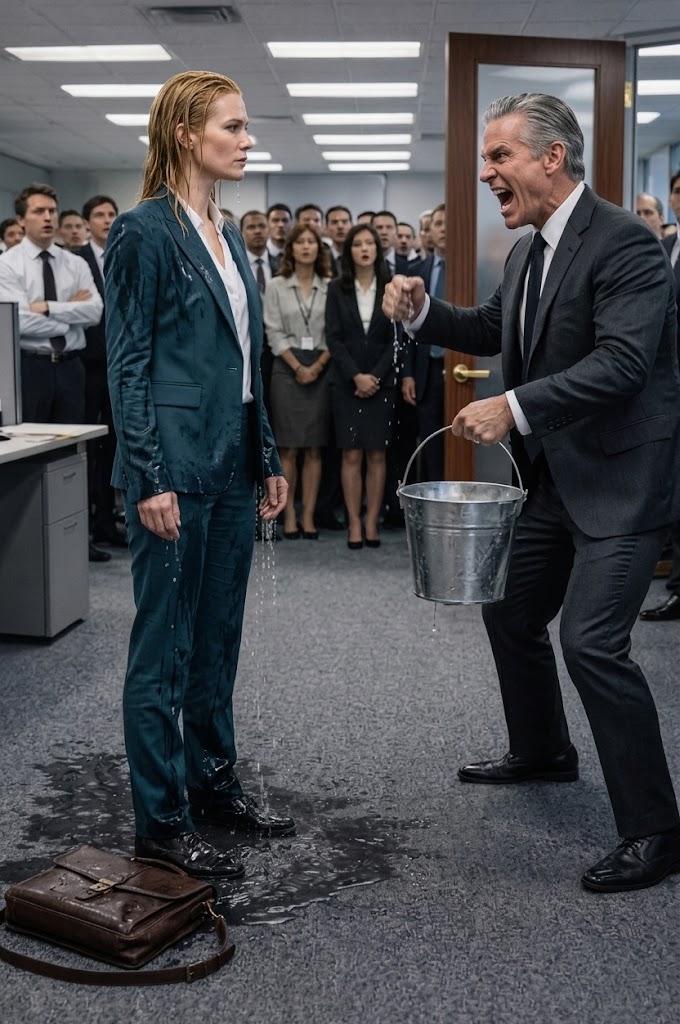 På kontoret i morges besluttede lederen at straffe en medarbejder for en fejl foran alle, men i stedet skete der noget, der chokerede alle.