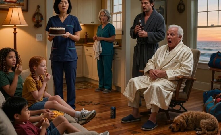 Ho comprato ai miei genitori una tranquilla casa blu sulla Main…