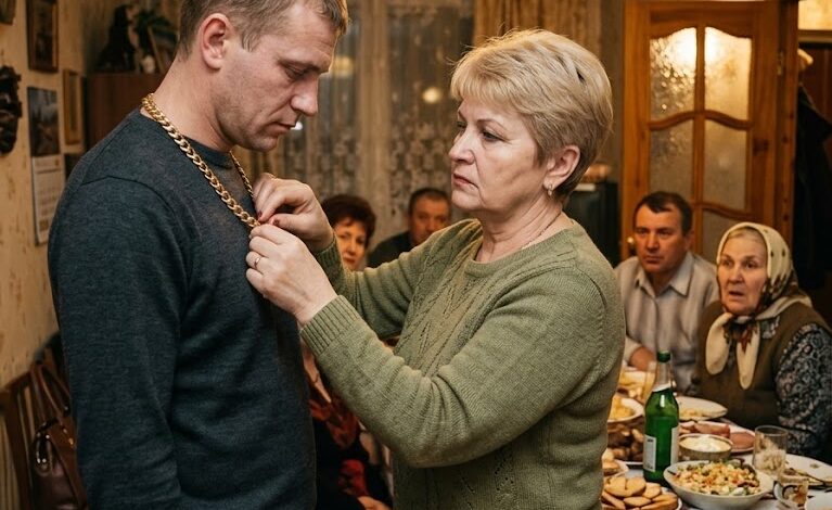 — Min søn, denne lejlighed er ikke din, derfor giver vi dig en gave som denne