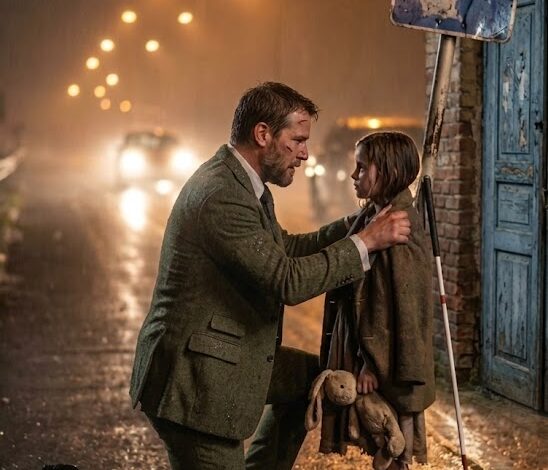 Manden var på vej hjem fra arbejde, men da han så et hjælpeløst barn i regnen på gaden, gik han hen til ham, og det, han opdagede, chokerede ham.