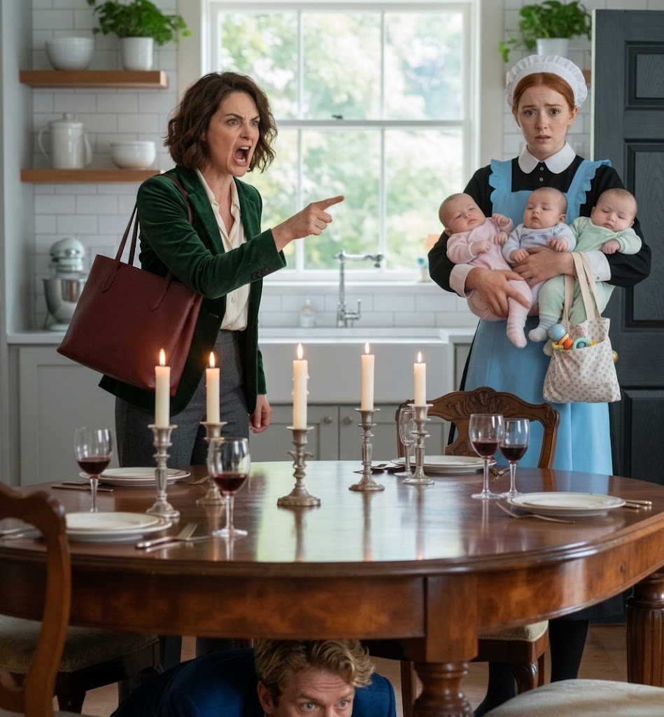 For at fange sin kone gemte manden sig under bordet og lyttede til hendes samtale om familiemedlemmer, og det, han derefter gjorde, chokerede alle.