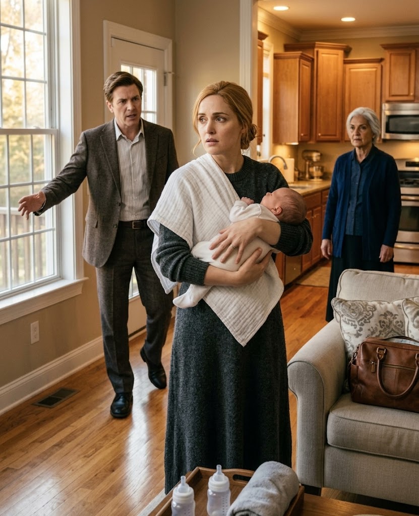 Jeg var ved at komme mig efter fødslen, da min mand inviterede venner over uden at spørge – så rystede en løgn vores hjem.