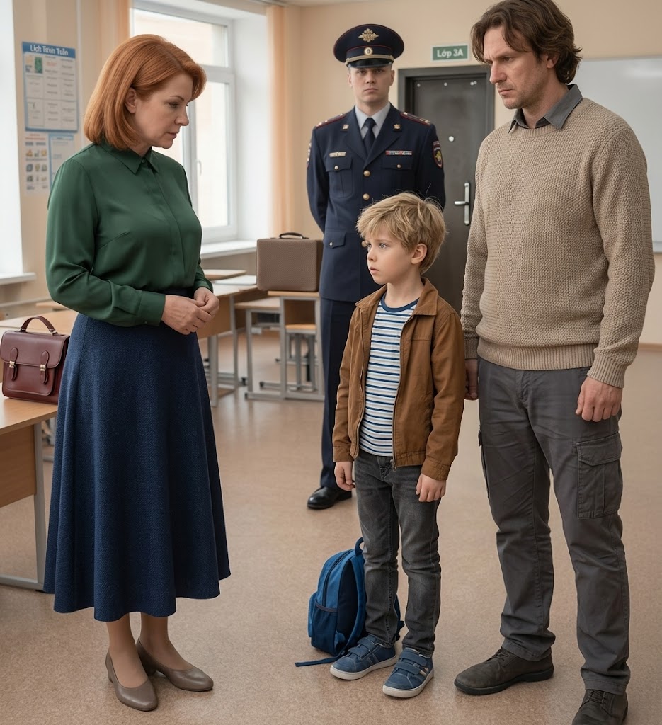 Læreren beskyldte barnet for at stjæle, men da han vendte tilbage til skolen med sin far, opdagede han noget, der forbløffede alle.