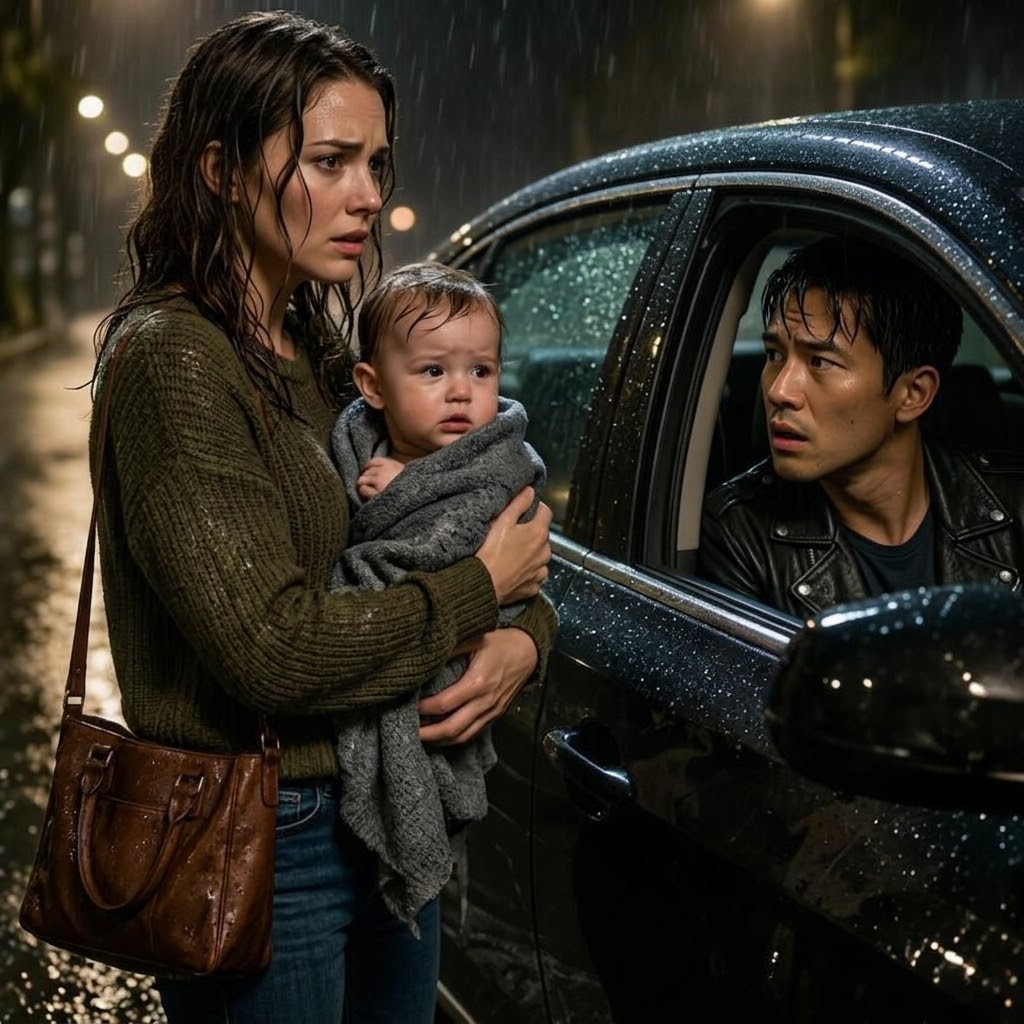 La pioggia cadeva come se il cielo stesso volesse lavare ogni traccia di vita dalla città. Le luci dei lampioni si riflettevano sulle pozzanghere formando macchie tremolanti e iridescenti, e il rumore incessante dell’acqua che batteva sul cemento era quasi ipnotico.