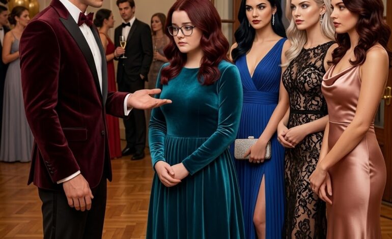 Il più bello della scuola invitò a un lento una compagna robusta con l’intenzione di ridicolizzarla. Ma non appena si trovarono al centro della pista, accadde qualcosa che nessuno avrebbe potuto prevedere… e l’intera sala rimase immobile, come sospesa tra stupore e incredulità.