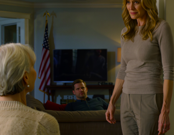 Mia nuora spense la TV proprio davanti a me e lo disse come se stesse mandando via qualcuno che viveva lì gratis: “Vai a guardare la TV di sopra, in camera tua. D’ora in poi, questo spazio è per noi e dovresti capire qual è il tuo posto in questa casa”. Mio figlio rimase seduto in silenzio mentre sua moglie umiliava sua madre, e io presi silenziosamente le chiavi e uscii nella notte fredda, ma fu l’uomo in giacca e cravatta alla porta la mattina dopo a far capire a qualcuno che era stato appena commesso un grosso errore.