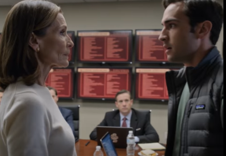 Hun afleverede sit navneskilt, gik ud i sollyset og ventede på, at banken skulle indse, hvad der manglede.