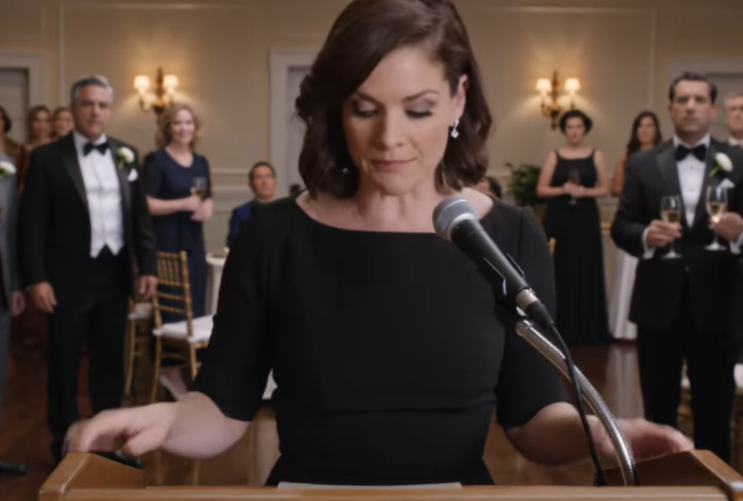 Mio padre sibilò: “Non eri sulla lista degli invitati”, proprio mentre stringevo la presa sulla cartella.