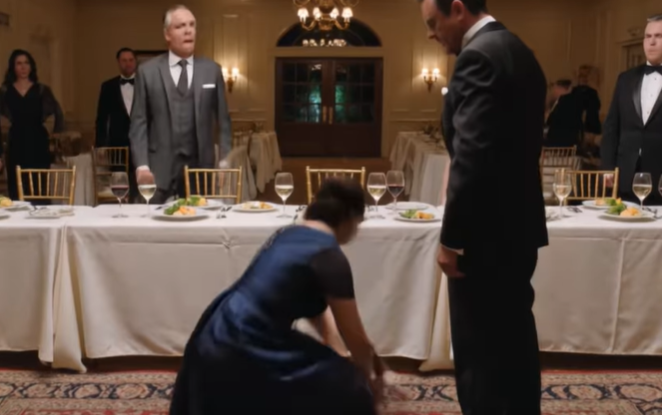 Mio marito mi trattava come una cameriera. Il miliardario vide la mia faccia e sussurrò: Elizabeth? È quella?