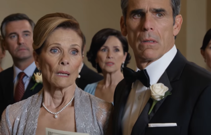 Min guldbarnssøster stjal den bryllupsdato, jeg annoncerede først, mine forældre sagde, at jeg skulle “være rimelig”, og valgte hende uden at tænke over det, men ti minutter før mine løfter stormede de ind på mit sted i sort slips og blev blege, da de indså, hvilken slags datter de havde behandlet som en eftertanke.