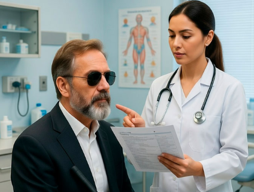 La verità dietro le ombre: il risveglio di un uomo che ha ritrovato la vista e la giustizia – Storie vere e stimolanti