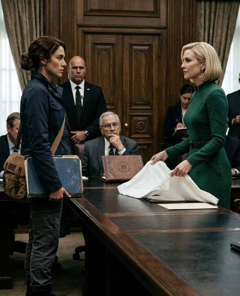 Direktørens kone rakte mig et håndklæde og pegede på sin spildte kaffe uden at se på mig to gange. Hun havde ingen anelse om, at en enkelt underskrift i min mappe kunne stoppe alt, før frokosten var slut.