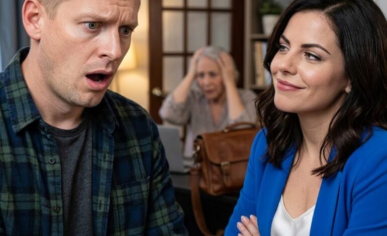 “Ikke flere gratis penge, skat! Din mor skal betale for sine egne problemer fra nu af!” sagde konen med et hånligt smil, mens hun så sin mand blive bleg.