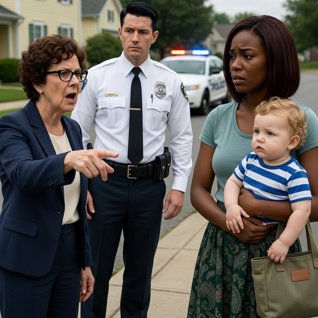 Un’anziana donna corse da un poliziotto e, indicando una donna di colore, dichiarò che stava rapendo dei bambini. Ma ciò che accadde pochi minuti dopo la lasciò sotto shock.