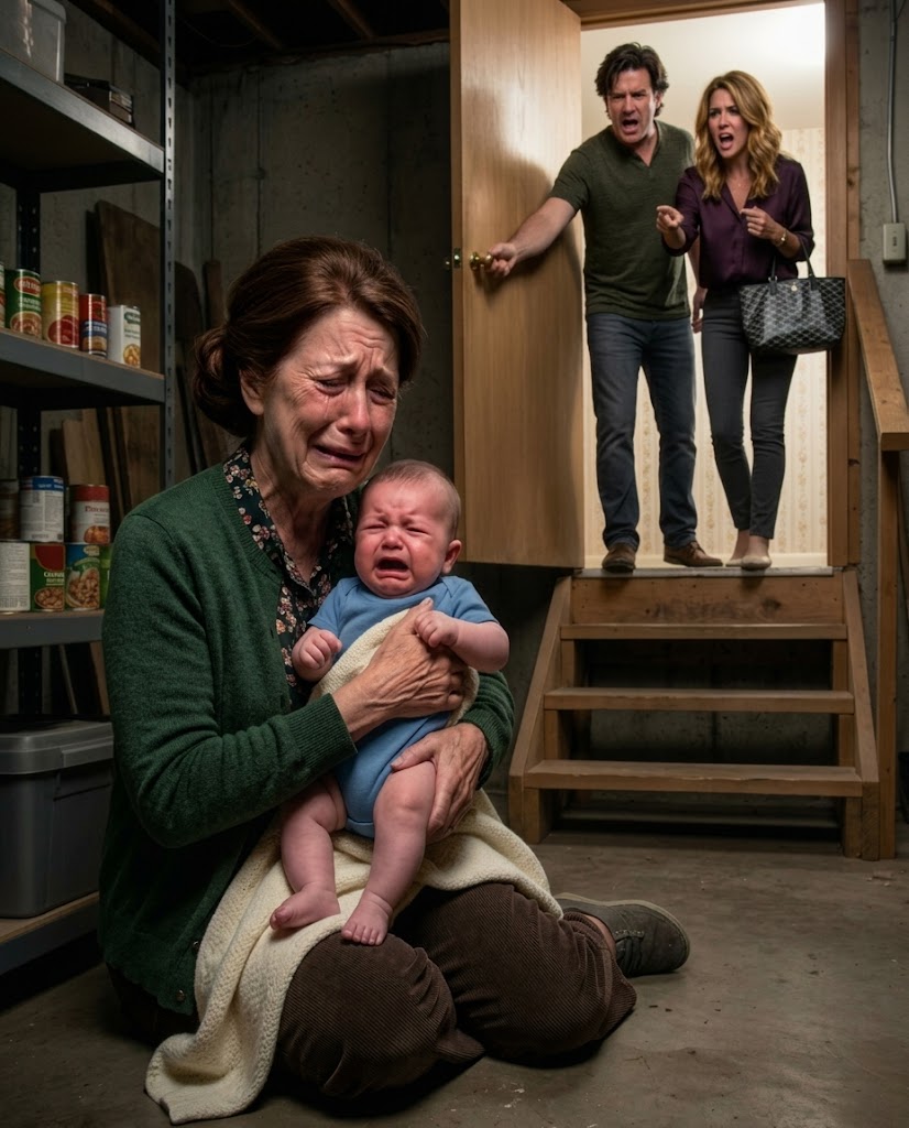 Ci hanno rinchiuse in cantina con la mia nipotina appena nata e sono partiti per le vacanze… Quello che è successo al loro ritorno è stato impensabile