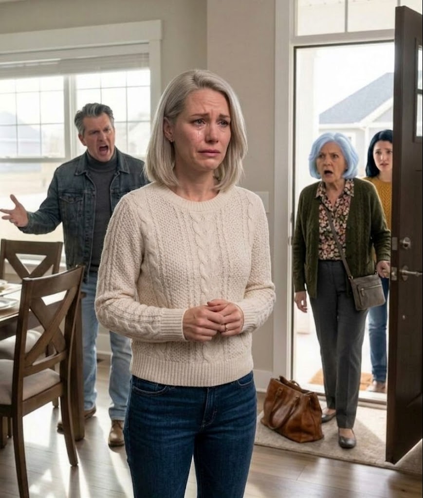 Den morgen eksploderede min mand over mig, fordi jeg nægtede at give hans mor penge … men det, der skete ved middagstid, ændrede alt.