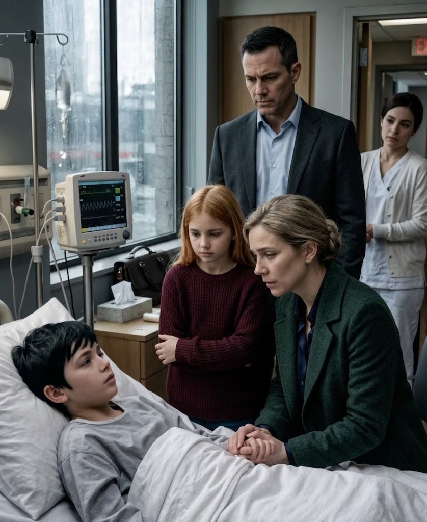 Min eksmand fik fuld forældremyndighed over vores tvillinger og holdt mig væk i to år. Så blev den ene af dem alvorligt syg og havde brug for en knoglemarvsdonor: Jeg dukkede op. Lægen kiggede på mine resultater og holdt en pause. “Det her … stemmer ikke.” Det, han sagde derefter, ændrede alt.