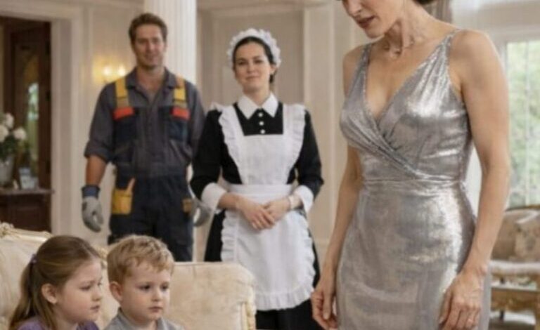 Efter manden hørte stemmer fra huset, forlod han haven og skyndte sig hjem, og da han så, hvordan hans kone tog sig af børnene, gjorde han noget, der overraskede alle.