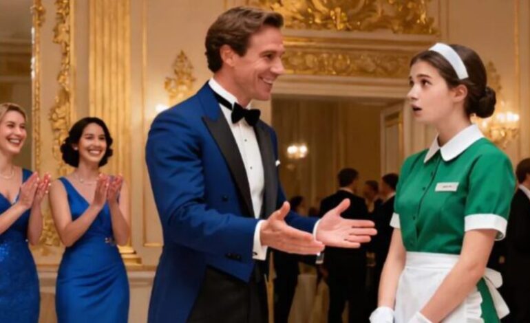 Il miliardario chiese alla cameriera di ballare con lui, presumendo che lei avrebbe naturalmente rifiutato l’invito. Tuttavia, ciò che accadde dopo sorprese tutti.