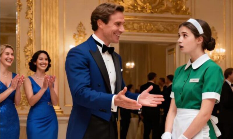 Milliardæren bad stuepigen om at danse med ham, i den antagelse at hun naturligvis ville afslå invitationen. Men det, der skete derefter, overraskede alle.