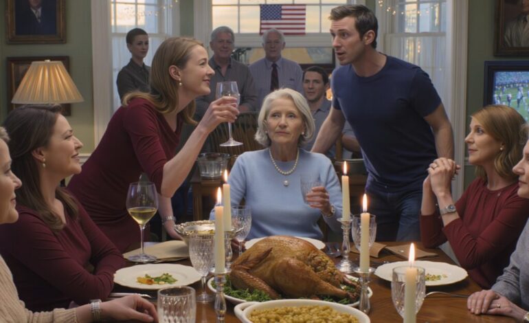 Til Thanksgiving gjorde min svigerdatter grin med mig i f…