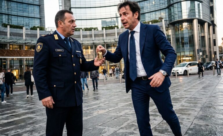 KOLD BLODERET ROBBERY! Han troede, at hans chef forlader på grund af en nødsituation i familien og tømte pengeskabet … Hvad han ikke vidste var, at HVER MOVE blev sendt LIVE!