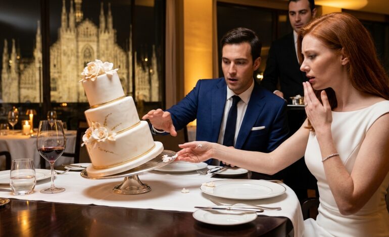 Mio marito ha rovesciato la mia torta di compleanno sul pavimento e mi ha intimato freddamente di mangiarla. Non ho discusso. Quella sera mi ha mandato un messaggio: “È finita. Non tornare più”. Ho risposto: “Domani cancellerò il mio nome da tutto”. A mezzanotte, il mio telefono era pieno di chiamate perse.