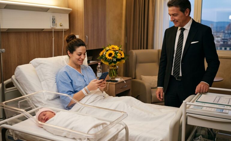 Seks timer efter jeg fødte, efterlod min mand mig blødende i en hospitalsseng, tog min bil og skyndte sig afsted til en overdådig middag, som om vores nyfødte datter og jeg var til gene. Jeg ringede til min far og sagde: “I aften vil jeg have ham væk.”