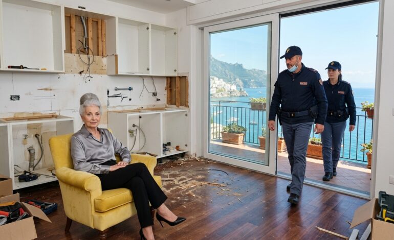 Jeg tog til mit strandhus for at slappe af, men soveværelserne og køkkenet var under opførelse …