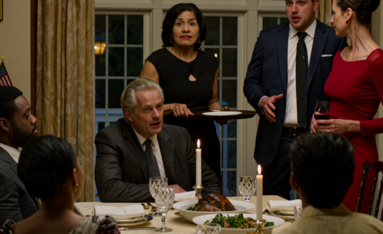 Alla cena di compleanno di mio figlio, mi presentò come la governante che la sua famiglia aveva lasciato rimanere per pietà, ma quando il suo capo guardò dall’altra parte del tavolo illuminato dalle candele e pronunciò il mio nome completo, il sorriso di Diego svanì, Carmen si immobilizzò e ogni ospite in quella tranquilla sala da pranzo del Michigan si rese conto che non ero la donna che aveva descritto.