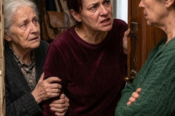Figlia, tirami fuori di qui, mi rinchiudono!” gridò la mamma al telefono, e un’ora dopo arrivai con il poliziotto di quartiere.