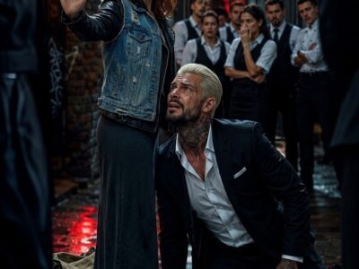 Tutti hanno assistito alla caduta del boss mafioso… tranne una donna…