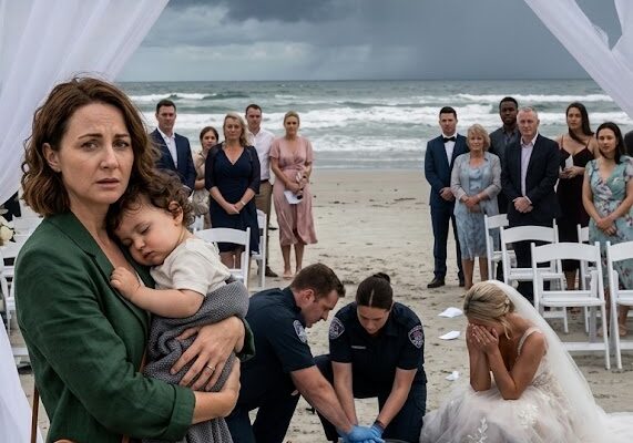 Ved min søsters bryllup blev jeg udelukket fra familiebordet, fordi jeg var enlig mor — så chokerede min far alle